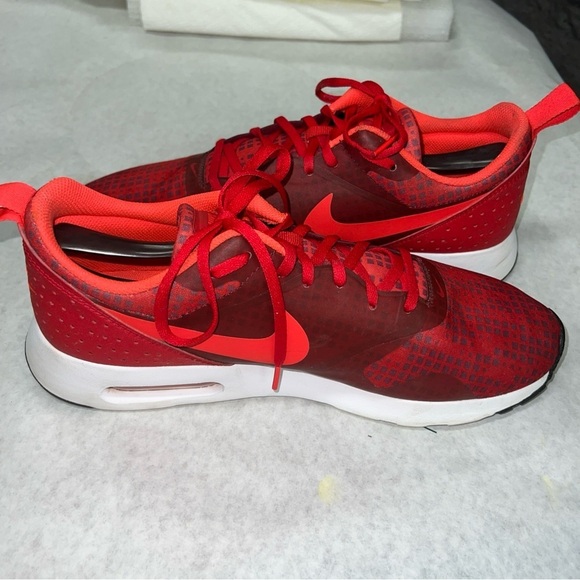 Nike Air Max Tavas Print [742781-600] Running Red/Burgundy-White Size 11M - Picture 8 of 11